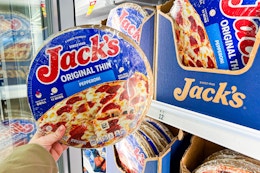 Jack's Frozen Pizzas, Only $1.25 Each at Meijer card image