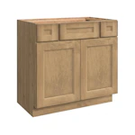 Wicker Bathroom Vanity Base Cabinet