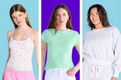 3 women's top styles from Walmart