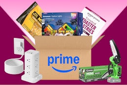 amazon items in a box