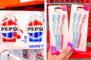 collage with pepsi and plum beauty products