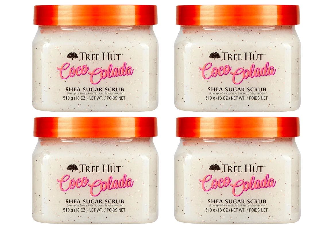 4 Tree Hut Shea Sugar Scrubs