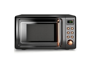 Costway Retro Countertop Microwave