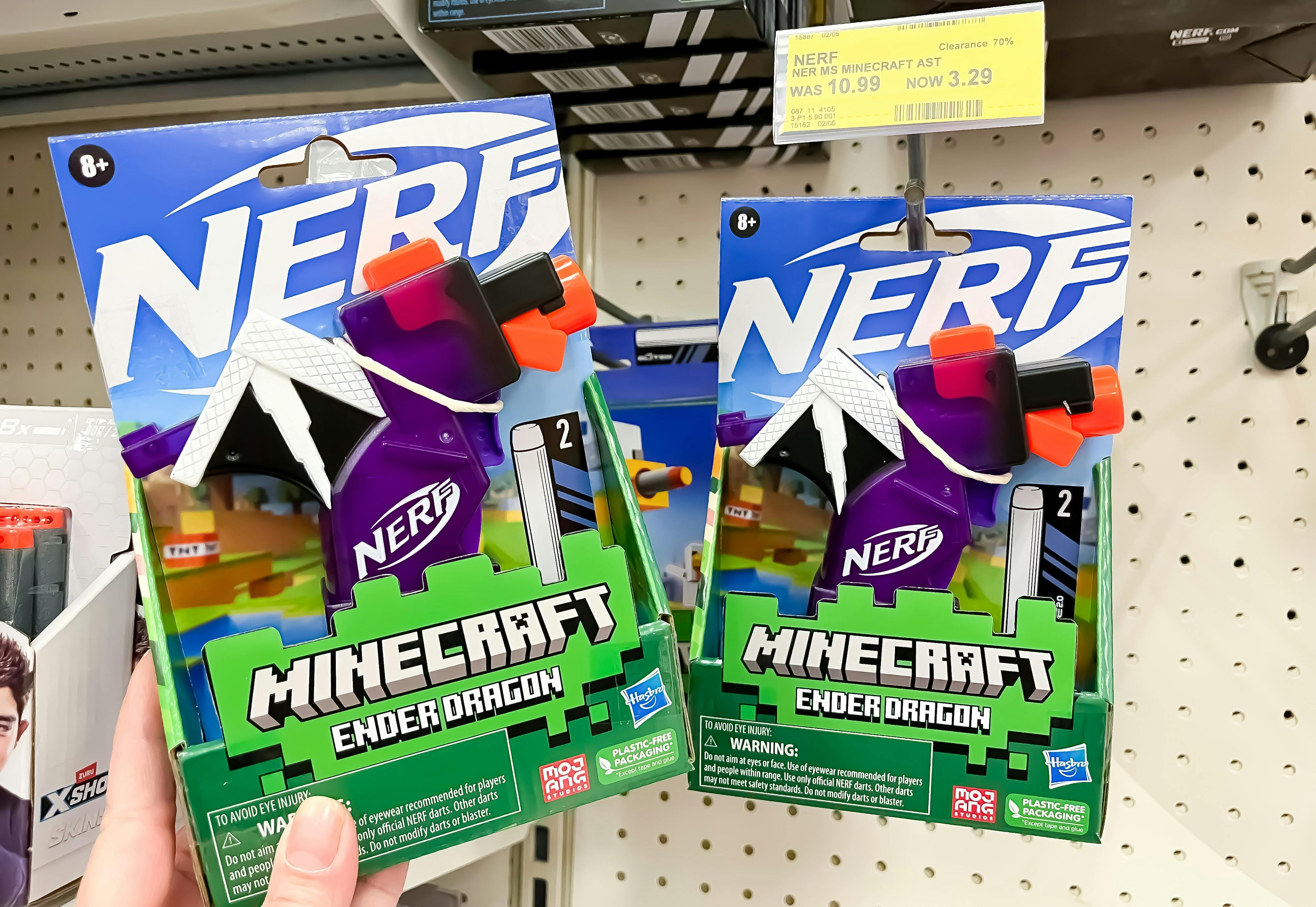 Nerf Minecraft MicroShots