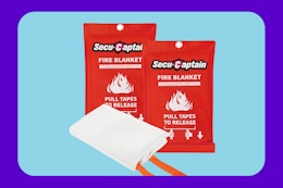 Emergency Fire Blanket 2-Pack, Only $14.39 on Amazon (Reg. $29.99) card image