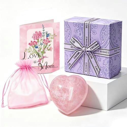 Rose Quartz Heart Stone