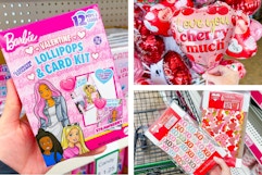 dollar tree valentine's day products 3-photo collage