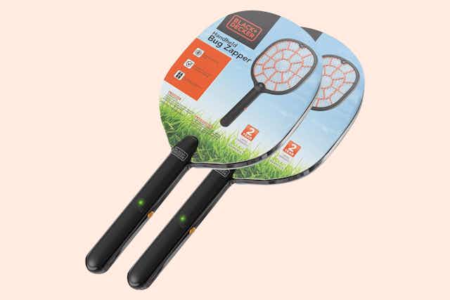 Electric Bug Swatter 2-Pack, Only $16.97 on Amazon card image