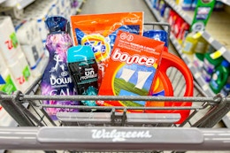 Tide, Downy, and Bounce, Just $2.99 Each at Walgreens card image