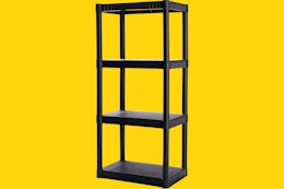 Plano 4-Shelf Plastic Shelves