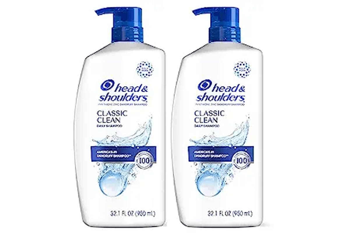 Head & Shoulders Shampoo Liter 2-Pack