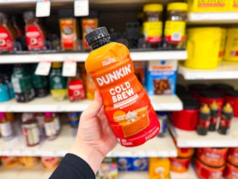 Target Dunkin cold brew pumpkin spice