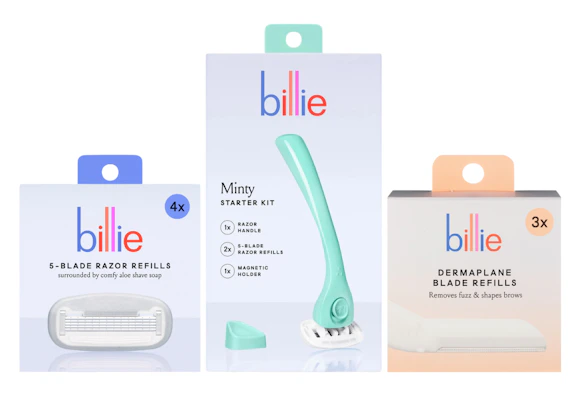3 Billie Products