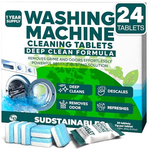 Washing Machine Cleaner 24-Pack