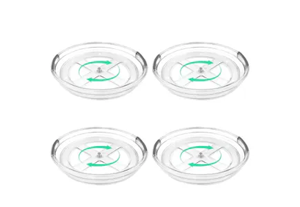 Lazy Susan Organizer 4-Pack