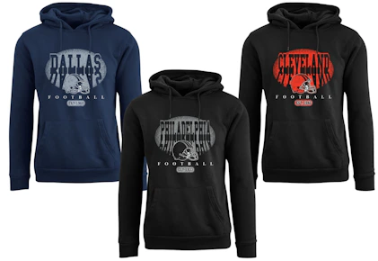Women’s Football Pullover Hoodie