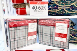 Macy's after Christmas sale signage
