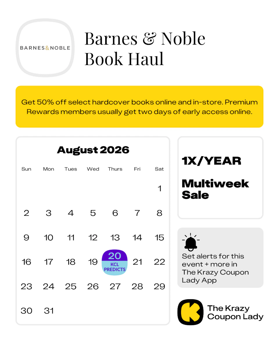 Barnes & Noble Book Haul: Details and Deals to Shop - The Krazy Coupon Lady