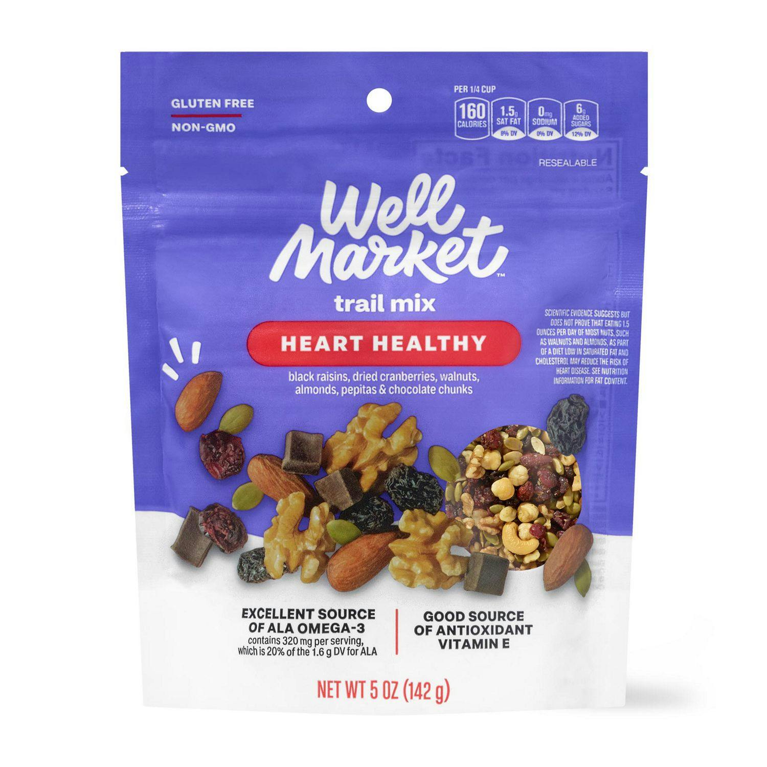 Well Market Heart Healthy Trail Mix