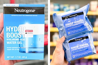 collage with neutrogena skin care products