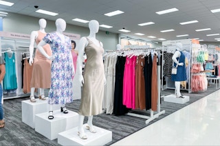 women's dresses on racks at target
