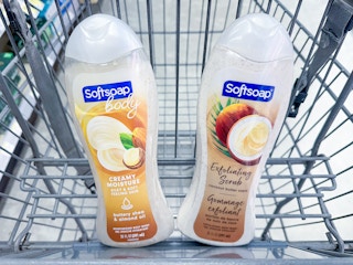 softsoap body wash in walgreens cart
