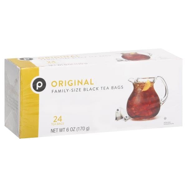 2 Publix Black Tea Bags Boxes
