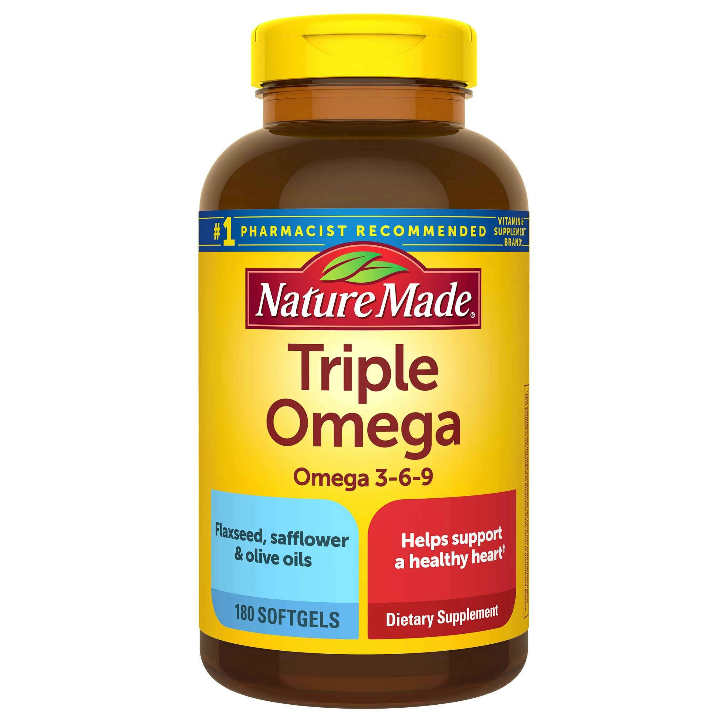 5 Nature Made Triple Omega 3-6-9