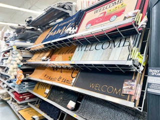 the doormat area