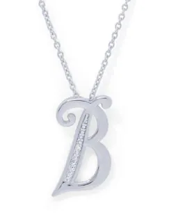 Macy's Diamond Initial Necklace