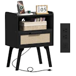 Rattan Nightstand