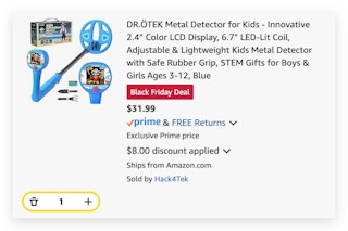 Metal Detector for Kids