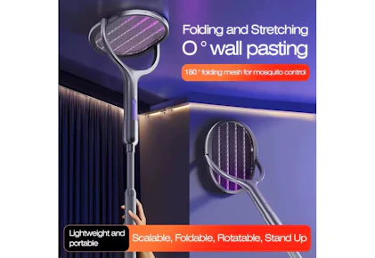 Telescopic Electric Mosquito Swatter