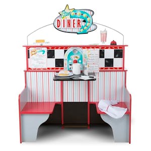 Melissa & Doug Wooden Star Diner Playset