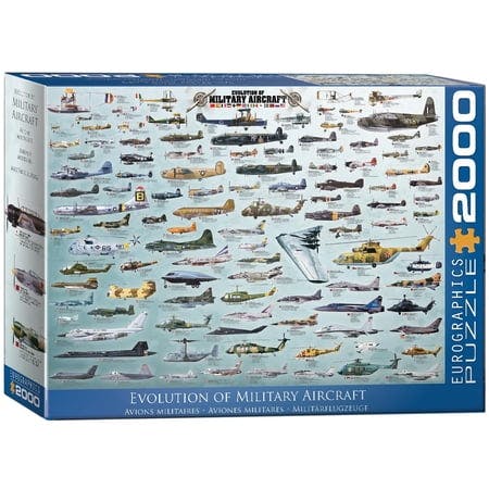 Evolution of Military Aircraft Puzzle