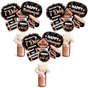 Retirement Party Centerpieces