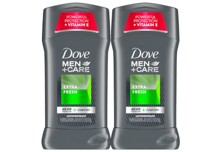 2 Dove Men Deodorants