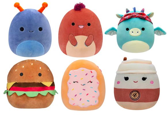 8 Squishmallows