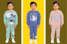 Walmart toddler character outfit set
