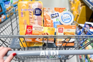 aldi-week-deals-021126-chicken-drumsticks-dino-nuggets-stuffed-waffles-egg-rolls-feta-cheese