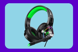 gaming headset on KCL template