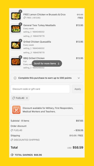 Fuel Meals Fine Print