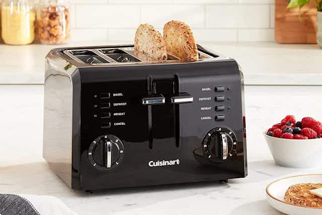 Cuisinart Compact 4-Slice Toaster, $42 at Kohl's (Reg. $70) card image