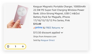 Magnetic Portable Charger