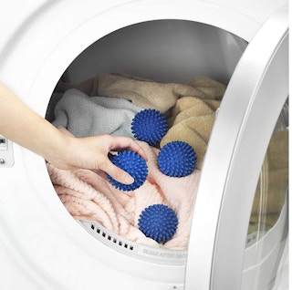 dryer balls in a dryer