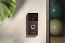 ring doorbell on side of door