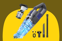 Cordless Handheld Vacuum, Only $16.39 on Amazon card image