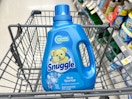 snuggle fabric softener in walgreens cart