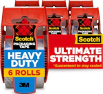 Scotch Heavy Duty Packing Tape 6-Pack