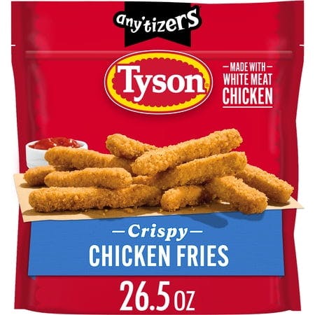 2 Tyson Any'tizers Chicken Fries